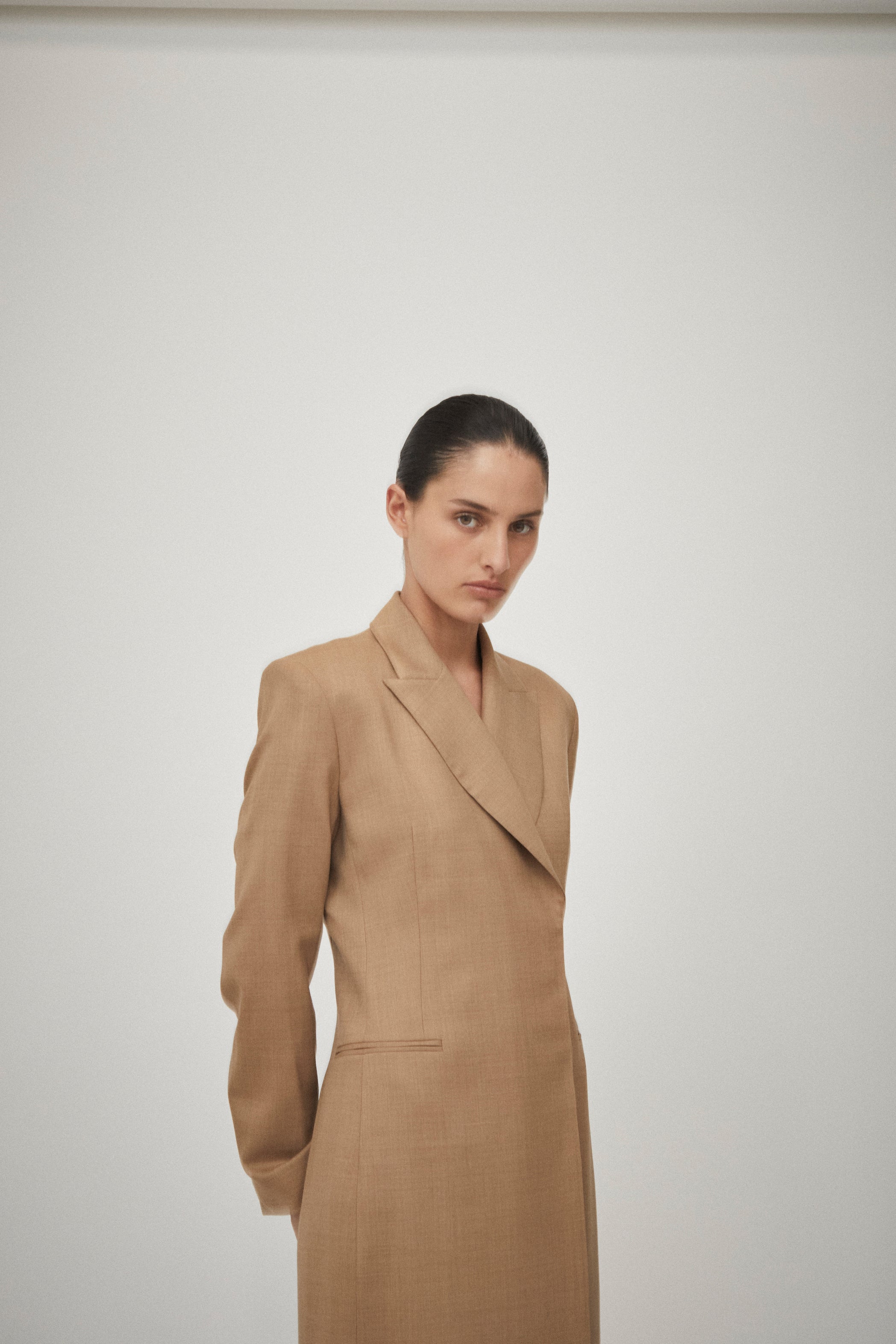 Tailored Wrap Coat Beare Park